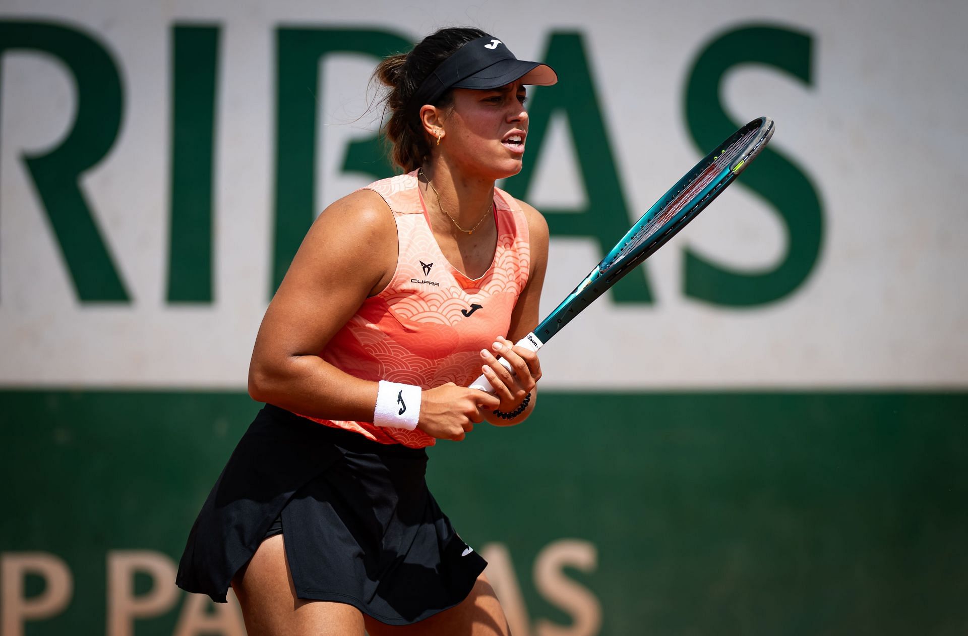 Jessica Bouzas Maneiro at the French Open 2025. (Photo: Getty)